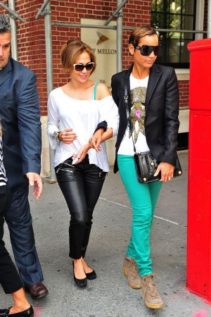 Jennifer Lopez at Nello’s restaurant in NY