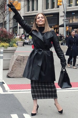 Jennifer Lopez is seen in NYC