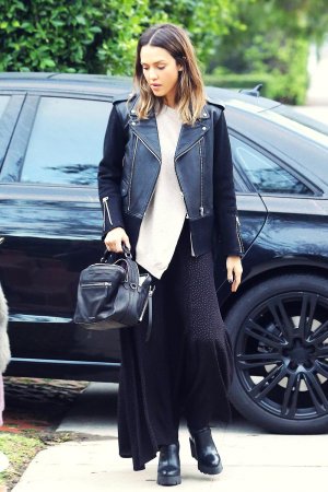 Jessica Alba out and about in Beverly Hills