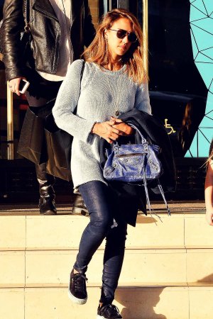 Jessica Alba seen out for shopping in Beverly Hills