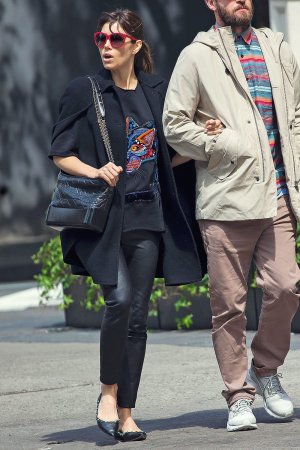 Jessica Biel out & about in New York City