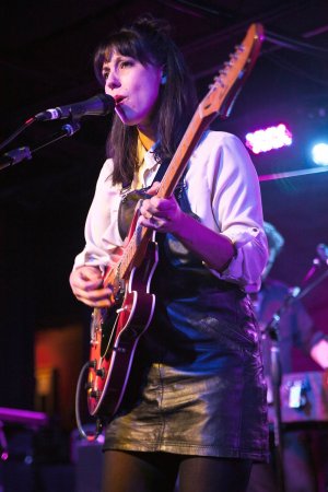 Jessica Dobson of Deep Sea Diver performs at The Underground