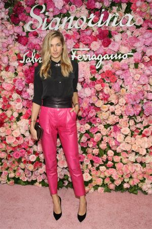 Jessica Hart at Salvatore Ferragamo Celebrates The Launch Of Signorina