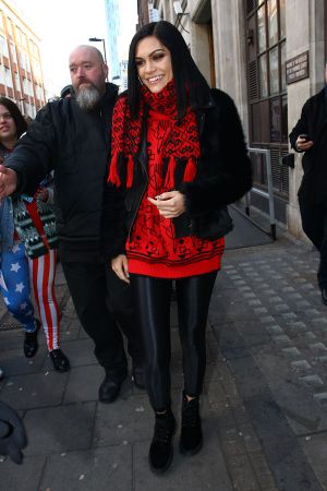 Jessie J at Radio 1 in central London