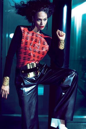 Joan Smalls at Mert Alas & Marcus Piggott Photoshoot