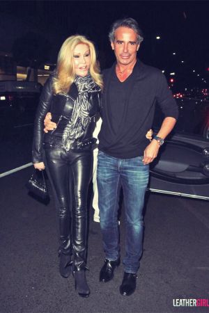 Jocelyn Wildenstein Dines Out at Mr Chow