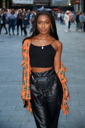 Jourdan Riane attends M&M’s Block Party