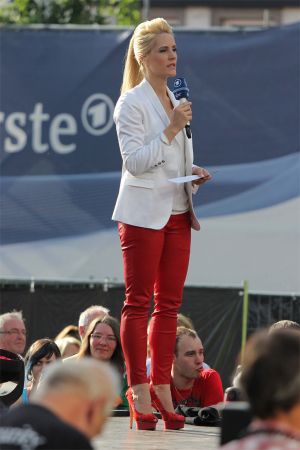 Judith Rakers at Eurovision 2012