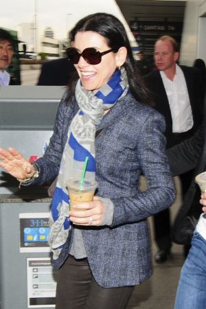 Julianna Margulies at Lax