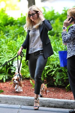 Julianne Hough Walks the Dogs