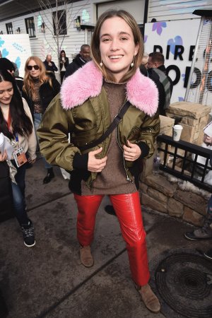 Kaitlyn Dever and Alice Englert out and about