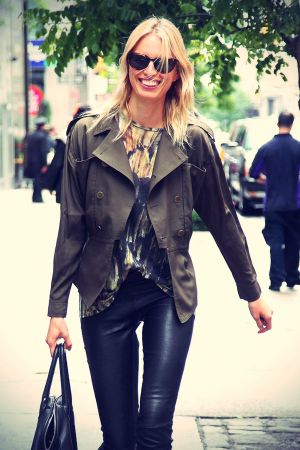 Karolina Kurkova out and about in Soho