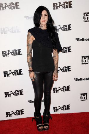 Kat Von D at Rage Official Launch Party in Los Angeles
