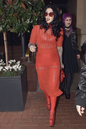 Kat Von D at Westbury Hotel