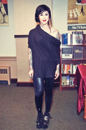 Kat Von D book signing at Barnes & Noble