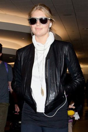 Kate Upton at LAX airport in LA