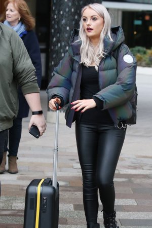 Katie McGlynn seen at ITV Studios