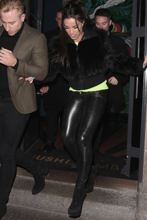 Katie Price out in London