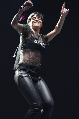 Kehlani performs during the 2016 Life is Beautiful festival