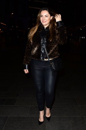 Kelly Brook Seen Leaving Global Radio