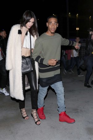 Kendall Jenner leaving The Staples Center