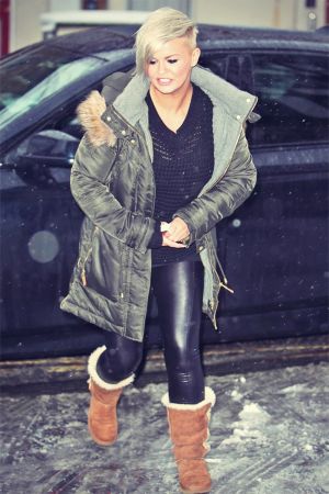 Kerry Katona At London Studios