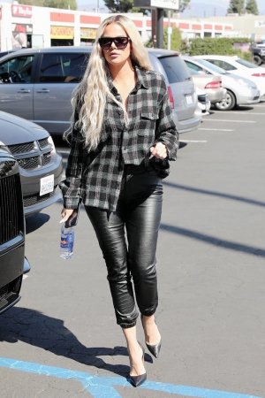 Khloe Kardashian gets a jump start on her Christmas shopping