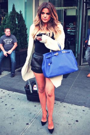 Khloe Kardashian leaving her Hotel in NYC