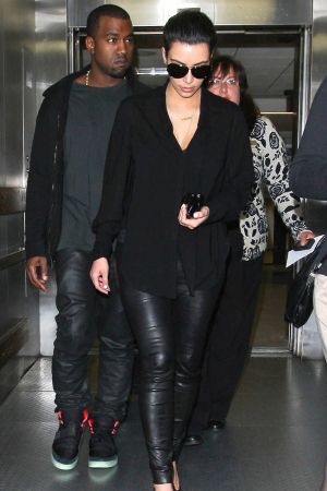 Kim Kardashian at LAX Airport