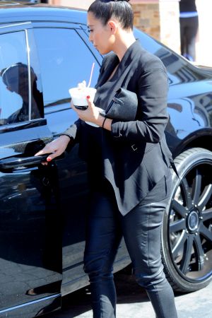 Kim Kardashian at Yum Yum Yogurt