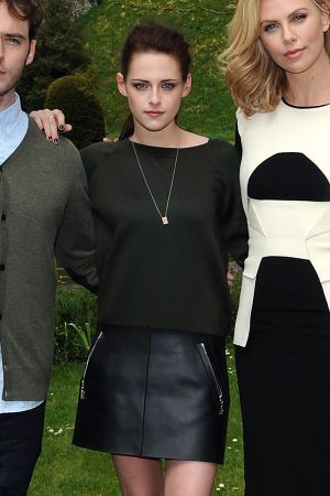 Kristen Stewart attends a photo call for Snow White