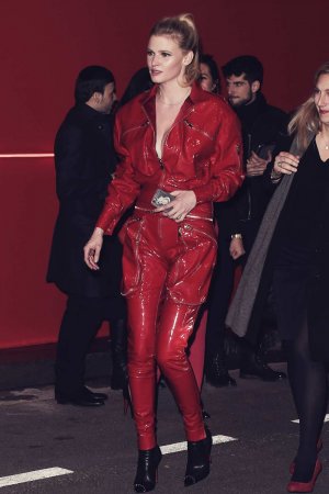 Lara Stone attends L’Oreal Red Obsession party