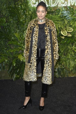 Larissa Sirah Herden attends Designer-Kollaboration ERDEM x H&M