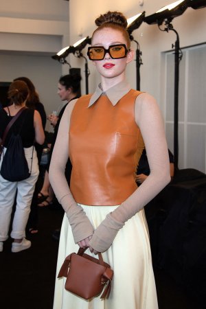 Larsen Thompson attends Acne Show