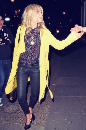 Laura Whitmore attends Riverside studios