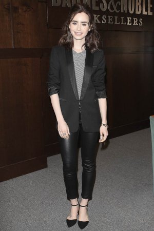 Lily Collins attends her book signing for ‘Unfiltered: No Shame, No Regrets, Just Me’