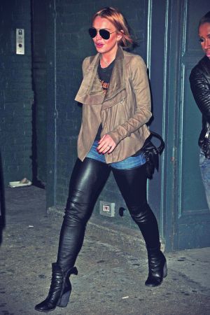 Lindsay Lohan leaving Haven Spa in Soho
