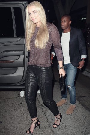 Lindsey Vonn at Madeo Restaurant in Hollywood