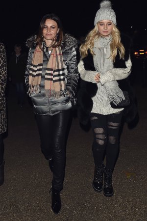 Lottie Moss & Emily Blackwell seen at Winter Wonderland