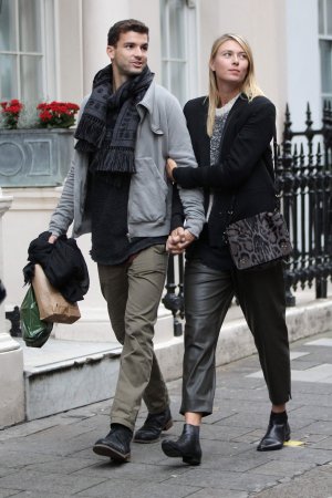 Maria Sharapova shopping at Dover Street Market