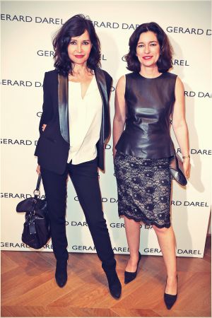 Marianne Romestain at Gerard Darel evening