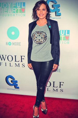 Mariska Hargitay attends the JoyRocks event celebrating the No More PSA Launch