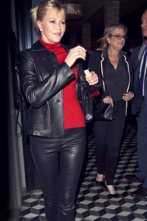 Melanie Griffith leaving Craig’s Restaurant