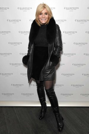 Michelle Collins attends Champneys Beauty College Launch