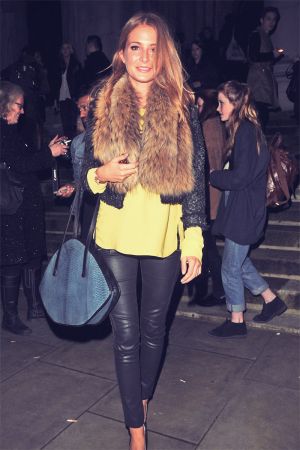 Millie Mackintosh attends London Fashion Week