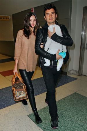 Miranda Kerr arrive to JFK Airport