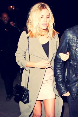 Mollie King night out in London