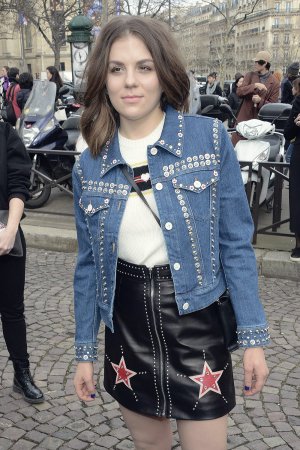 Morgane Polanski attends Miu Miu show