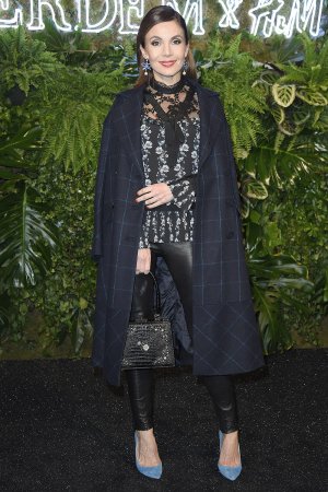 Nadine Warmuth attends Designer-Kollaboration ERDEM x H&M