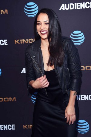 Natalie Martinez attends Kingdom premiere